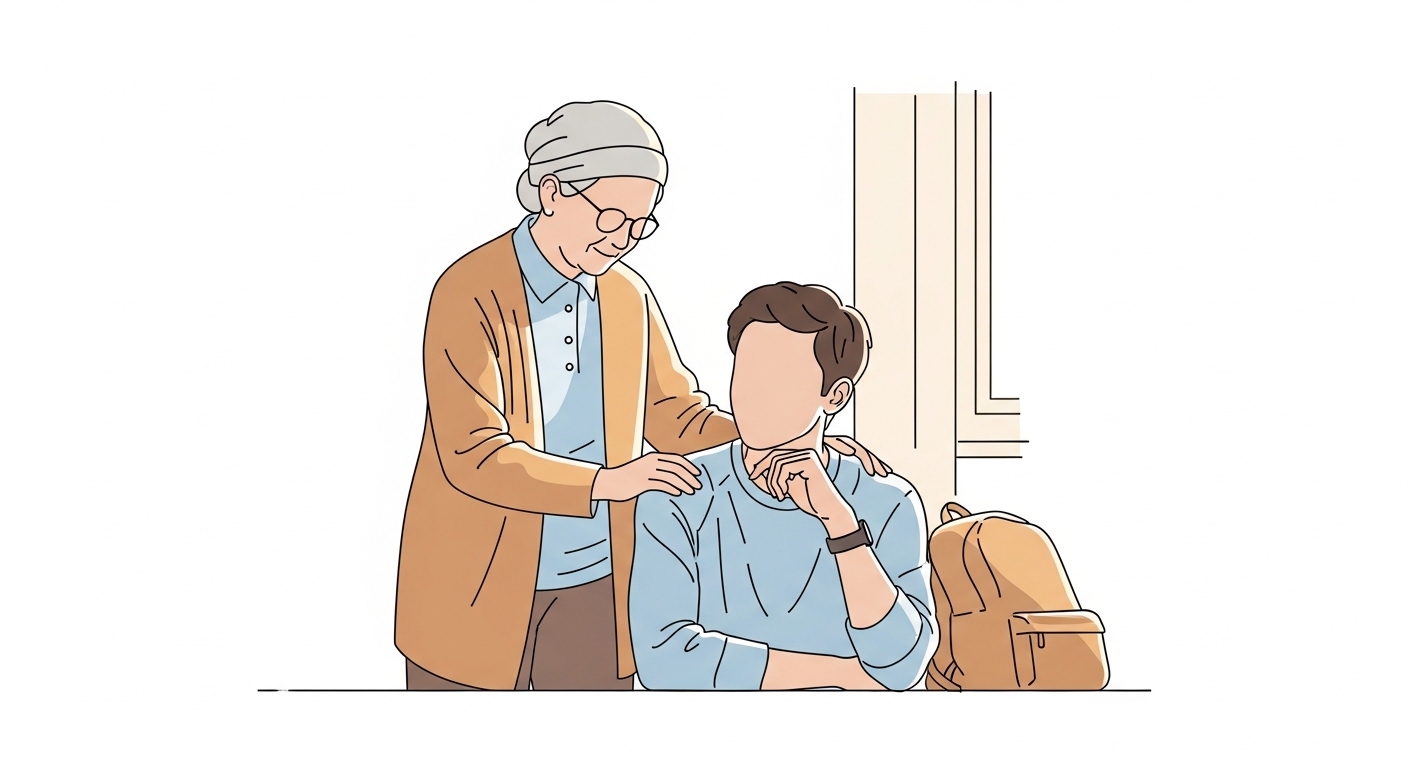 大学生 の孫に贈る言葉