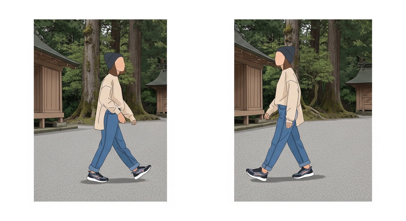 伊勢神宮 服装 ジーンズ スニーカー
